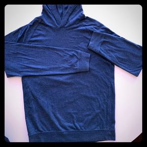 Lightweight blue Banana Republic hoodie